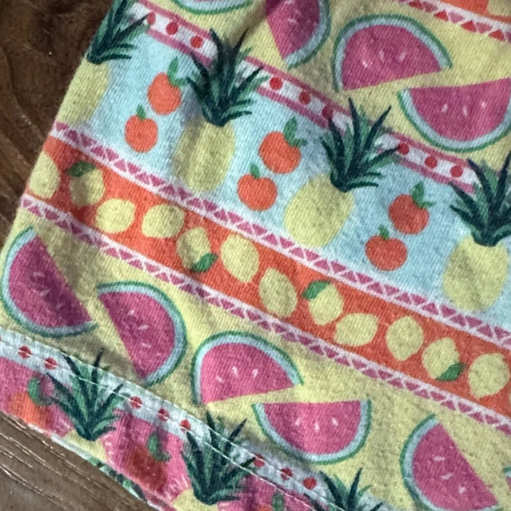 Colorful Fruit Print Shorts size 4t